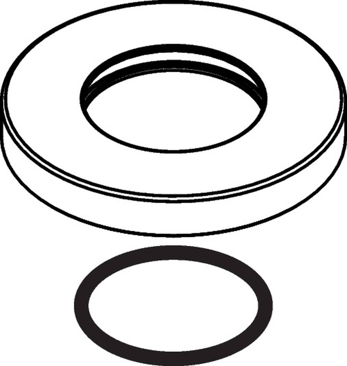Bild von HANSGROHE Rosette Ø 85 mm #93265000 - Chrom