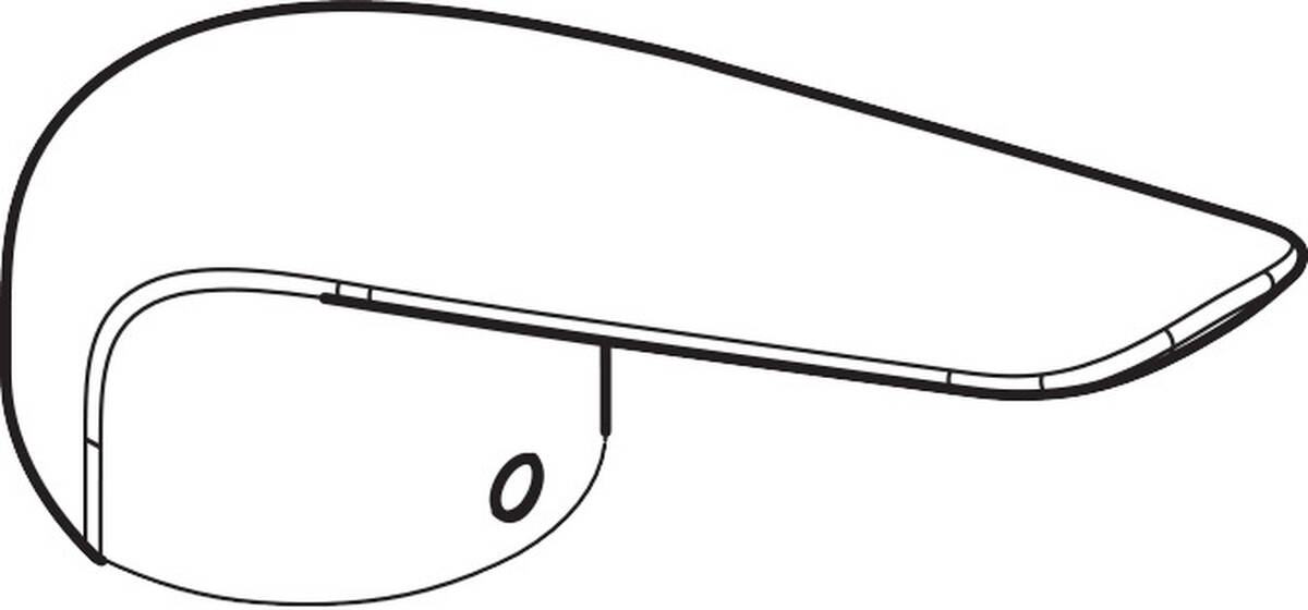 Bild von HANSGROHE Griff #93336800 - Edelstahl Optic