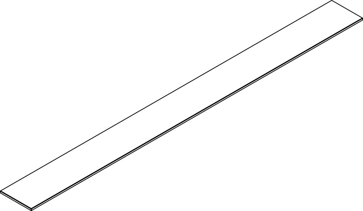 Bild von HANSGROHE Glasablage #93297000 - Glasklar