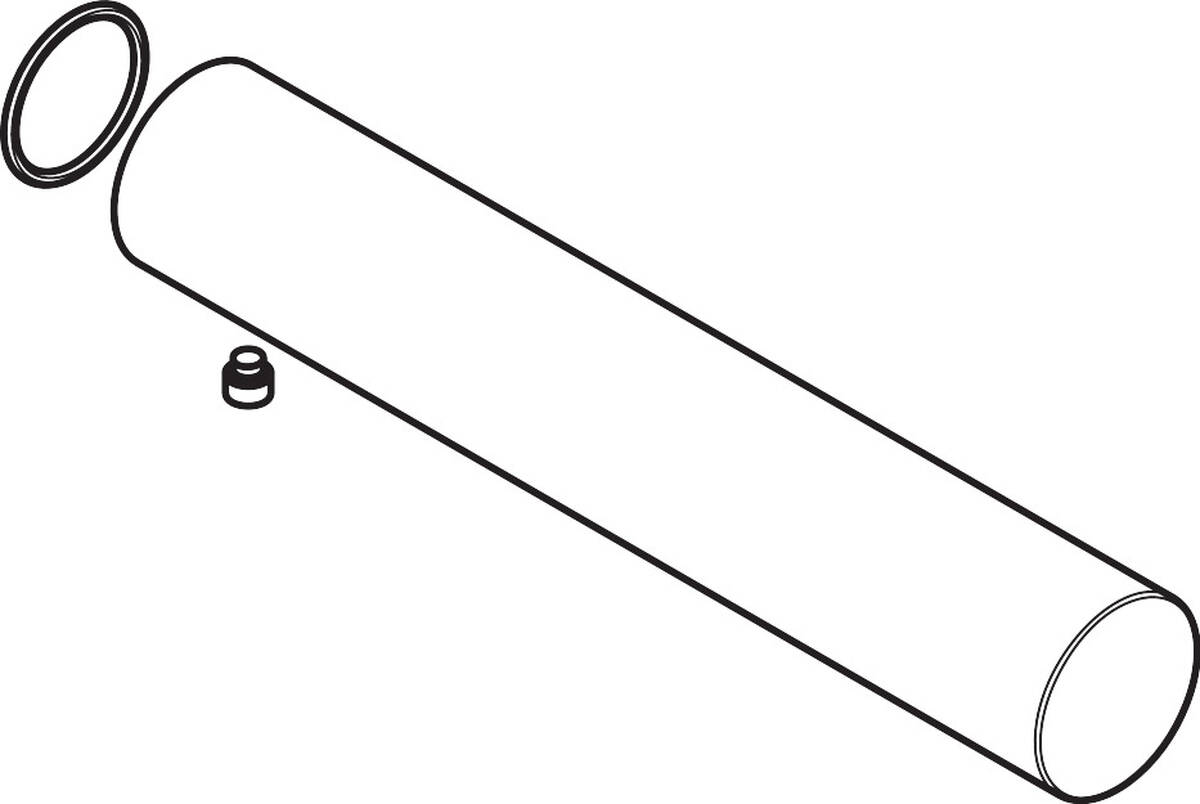Bild von HANSGROHE Auslauf kpl. #93033000 - Chrom