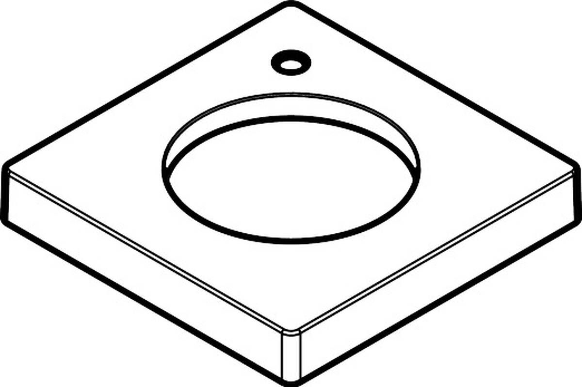 Bild von HANSGROHE Rosette für Auslauf #93152000 - Chrom