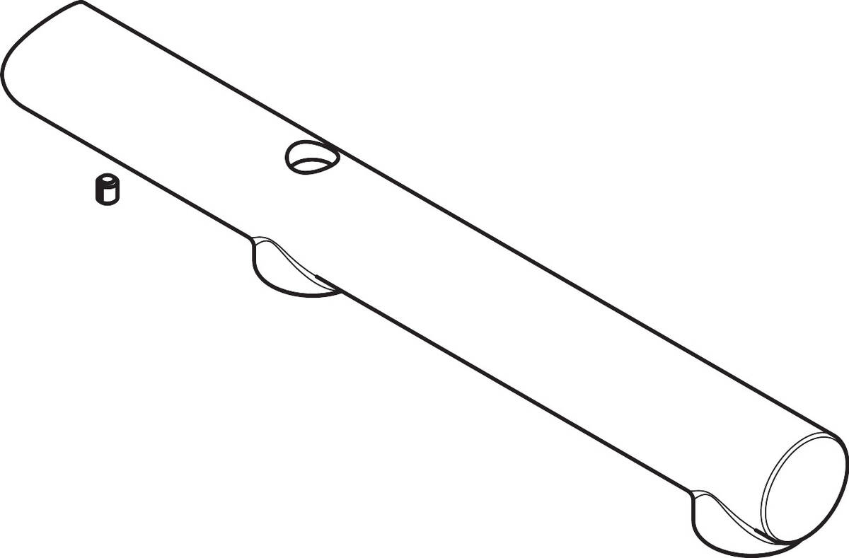 Bild von HANSGROHE Auslauf kpl. #93061820 - Brushed Nickel