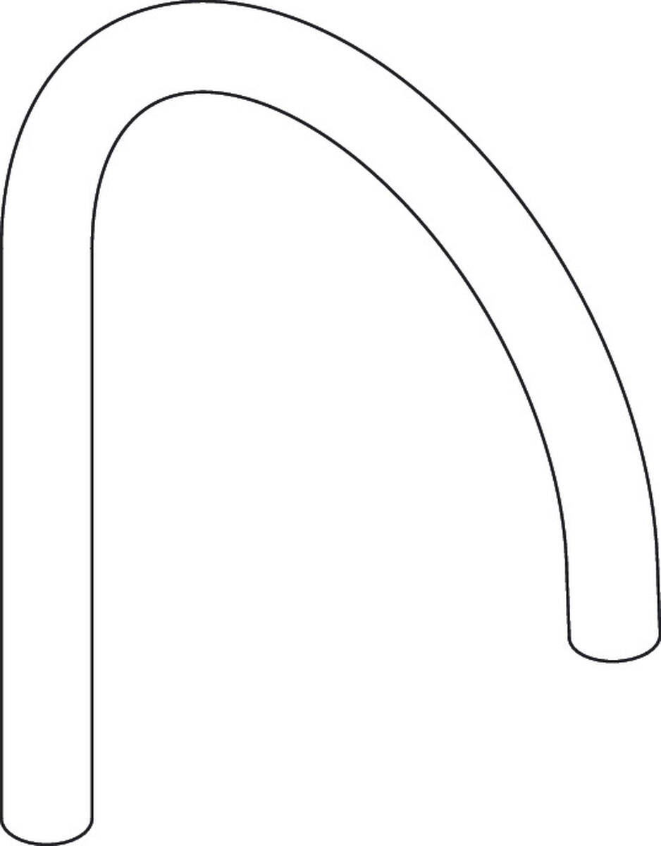 Bild von HANSGROHE Auslauf kpl. #93739000 - Chrom