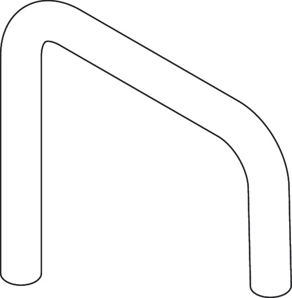 Bild von HANSGROHE Auslauf kpl. #93756670 - Mattschwarz