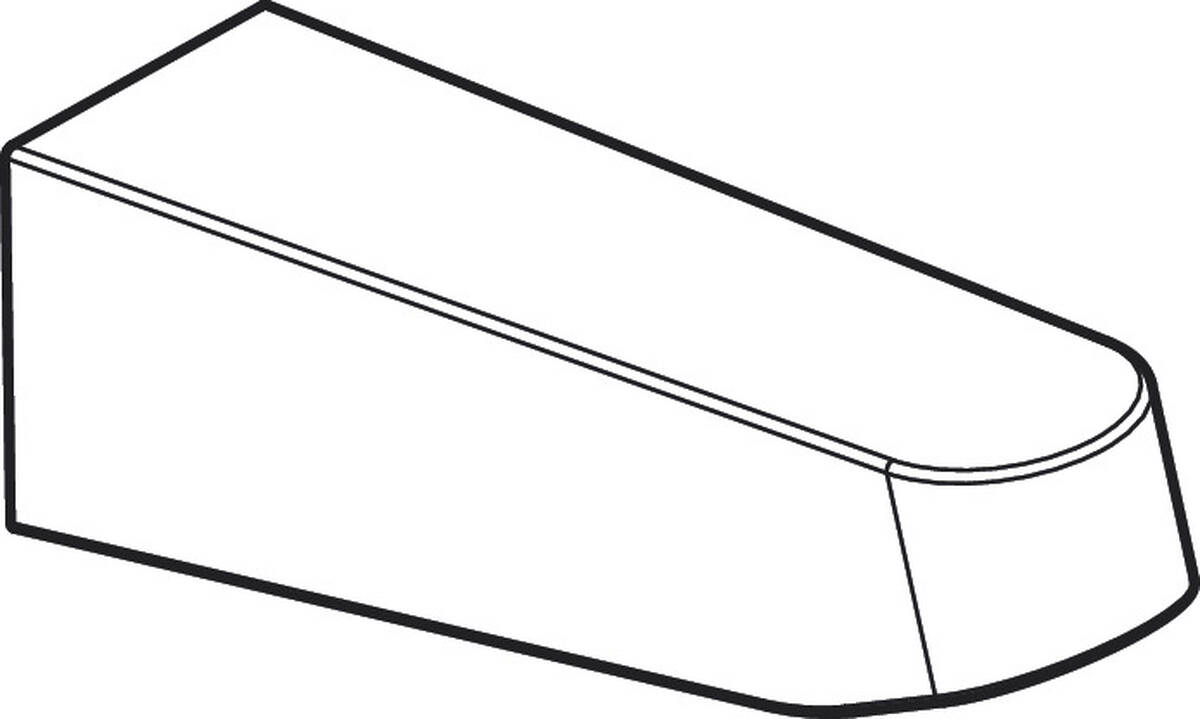 Bild von HANSGROHE Abdeckung #93959700 - Mattweiß