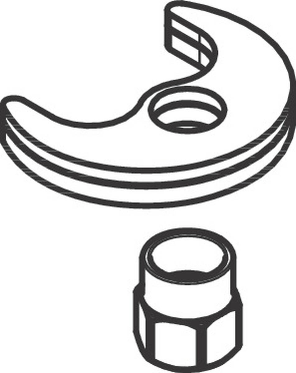 Obrázek HANSGROHE upevňovací sada #93763000