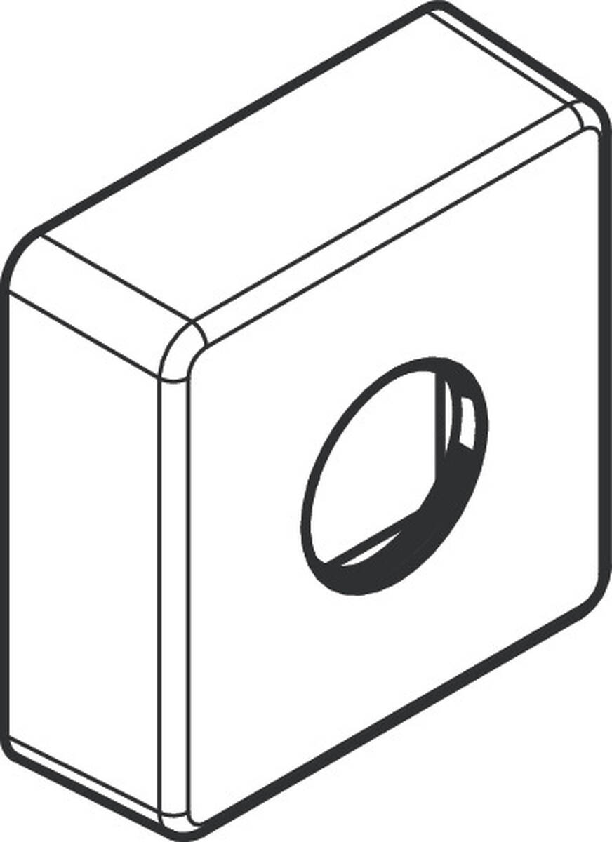 Obrázek HANSGROHE rozeta #93879000 - chrom
