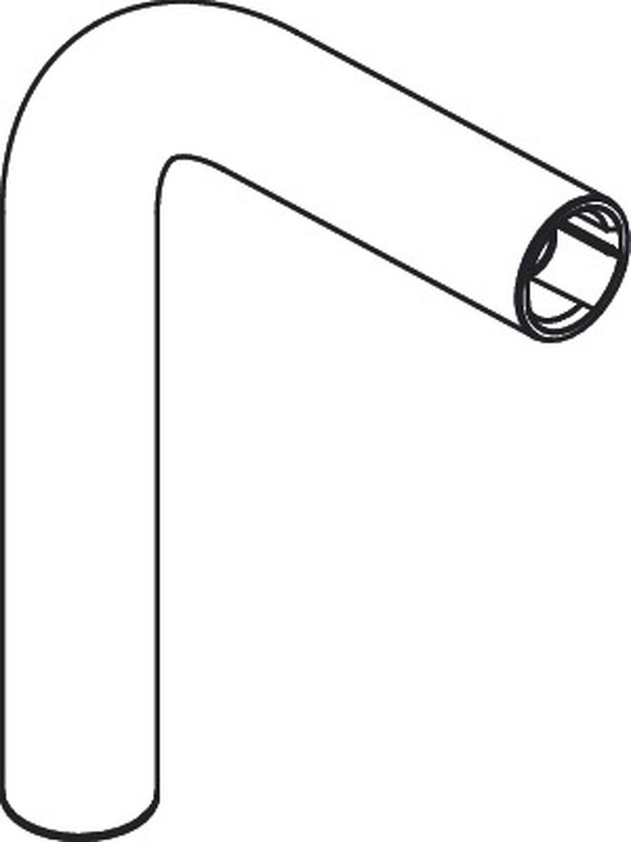 Bild von HANSGROHE Auslauf kpl. #94098670 - Mattschwarz