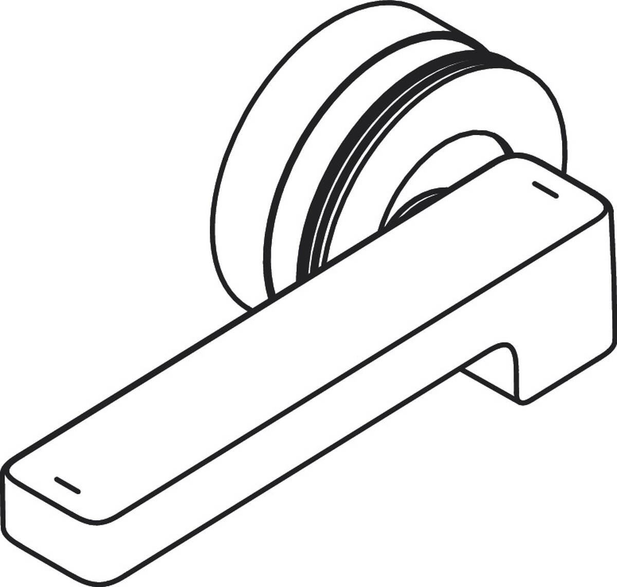 Bild von HANSGROHE Griff #93776000 - Chrom