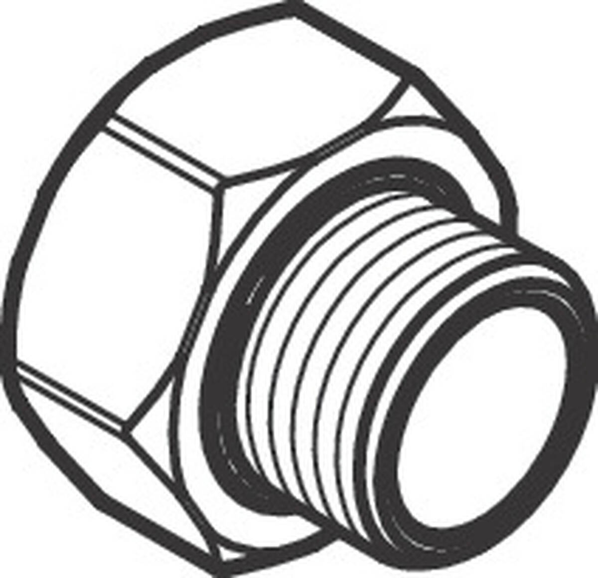 Obrázek HANSGROHE přívodní vsuvka G½ #93730000