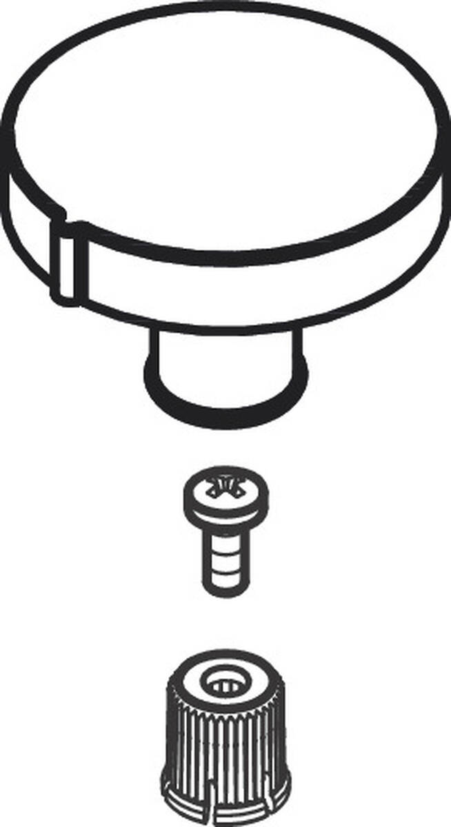 Bild von HANSGROHE Griff #93837800 - Edelstahl Optic