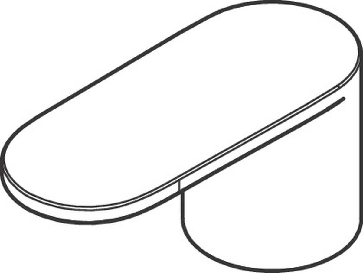 Obrázek HANSGROHE rukojeť pro teplou vodu #93696670