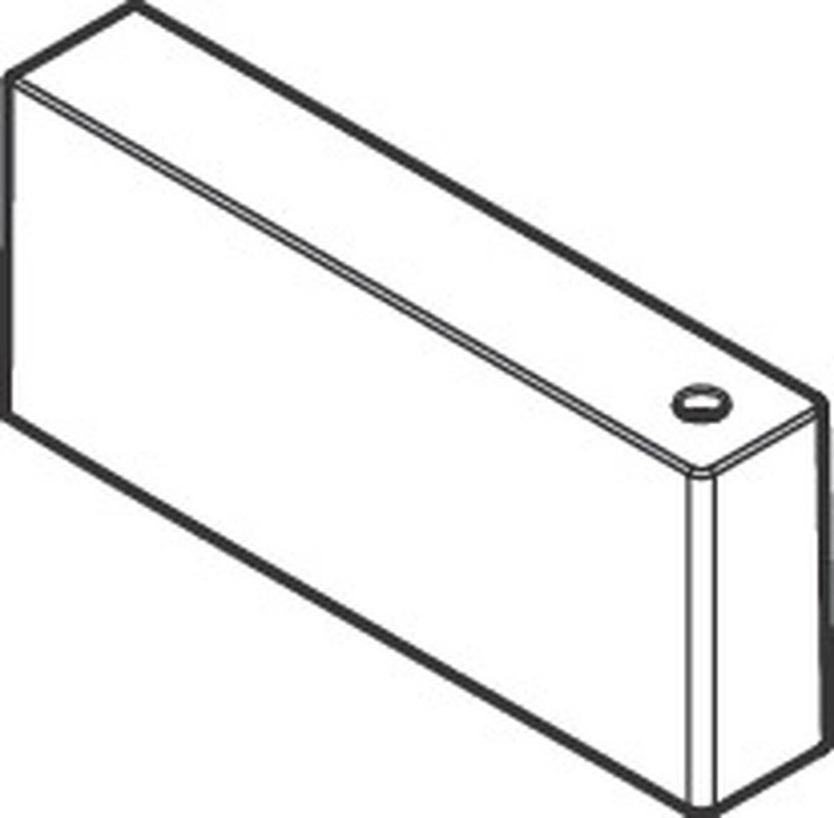 Bild von HANSGROHE Abdeckung #94729670 - Mattschwarz