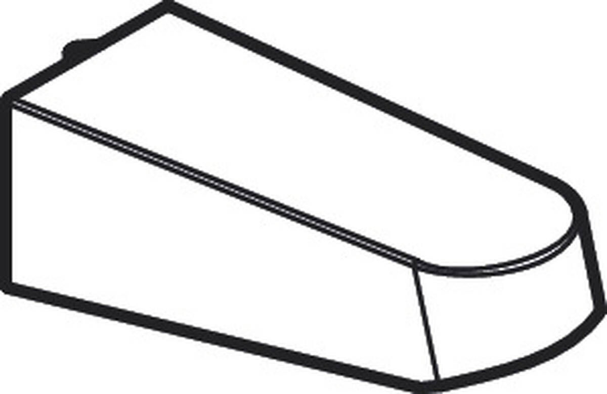 Bild von HANSGROHE Abdeckung #94519670 - Mattschwarz