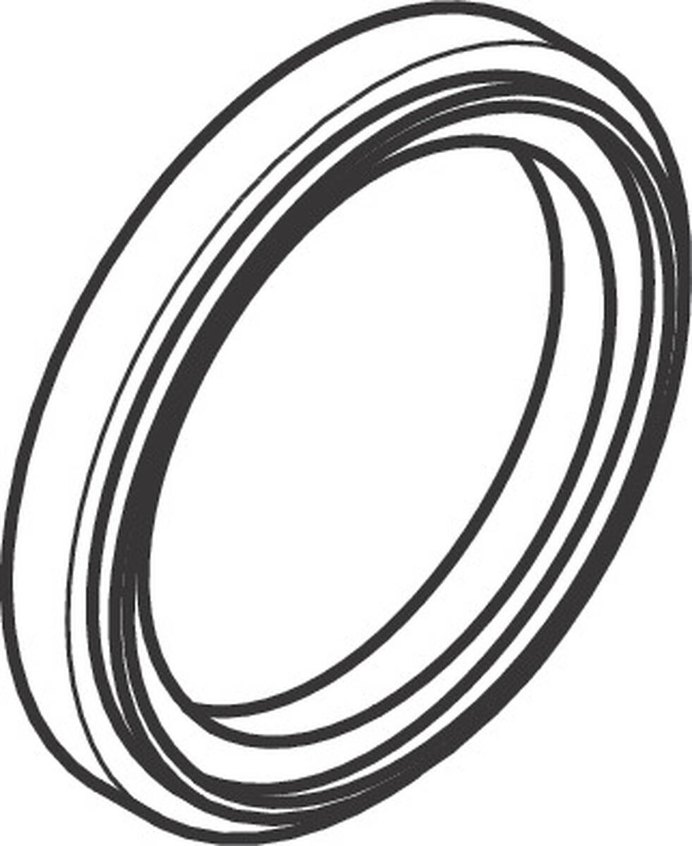Picture of HANSGROHE Tile-matching-disk for Showerpipe #94362670 - Matt Black