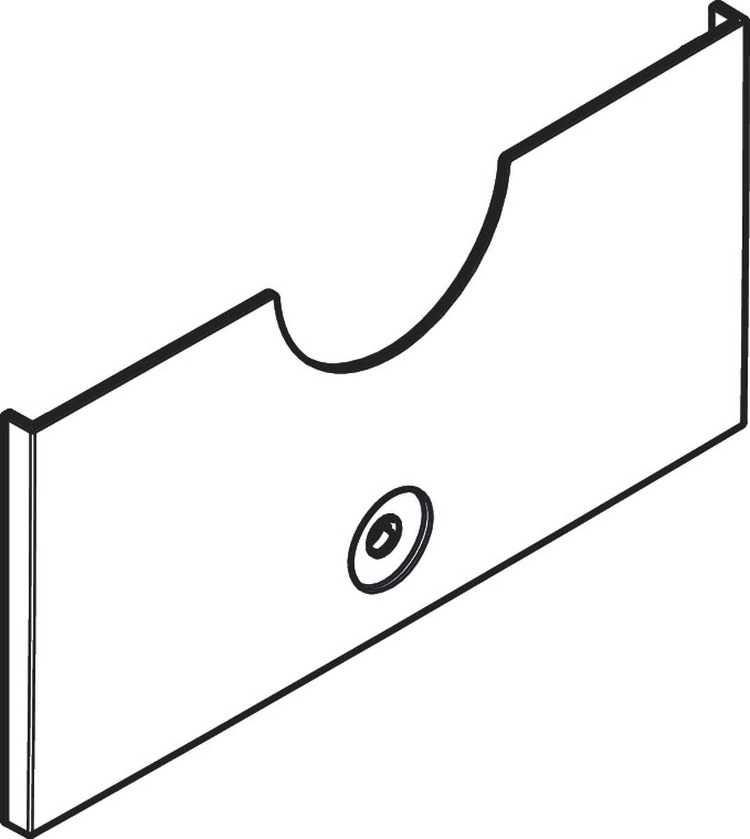 Bild von HANSGROHE Drucktaster #94976000 - Chrom