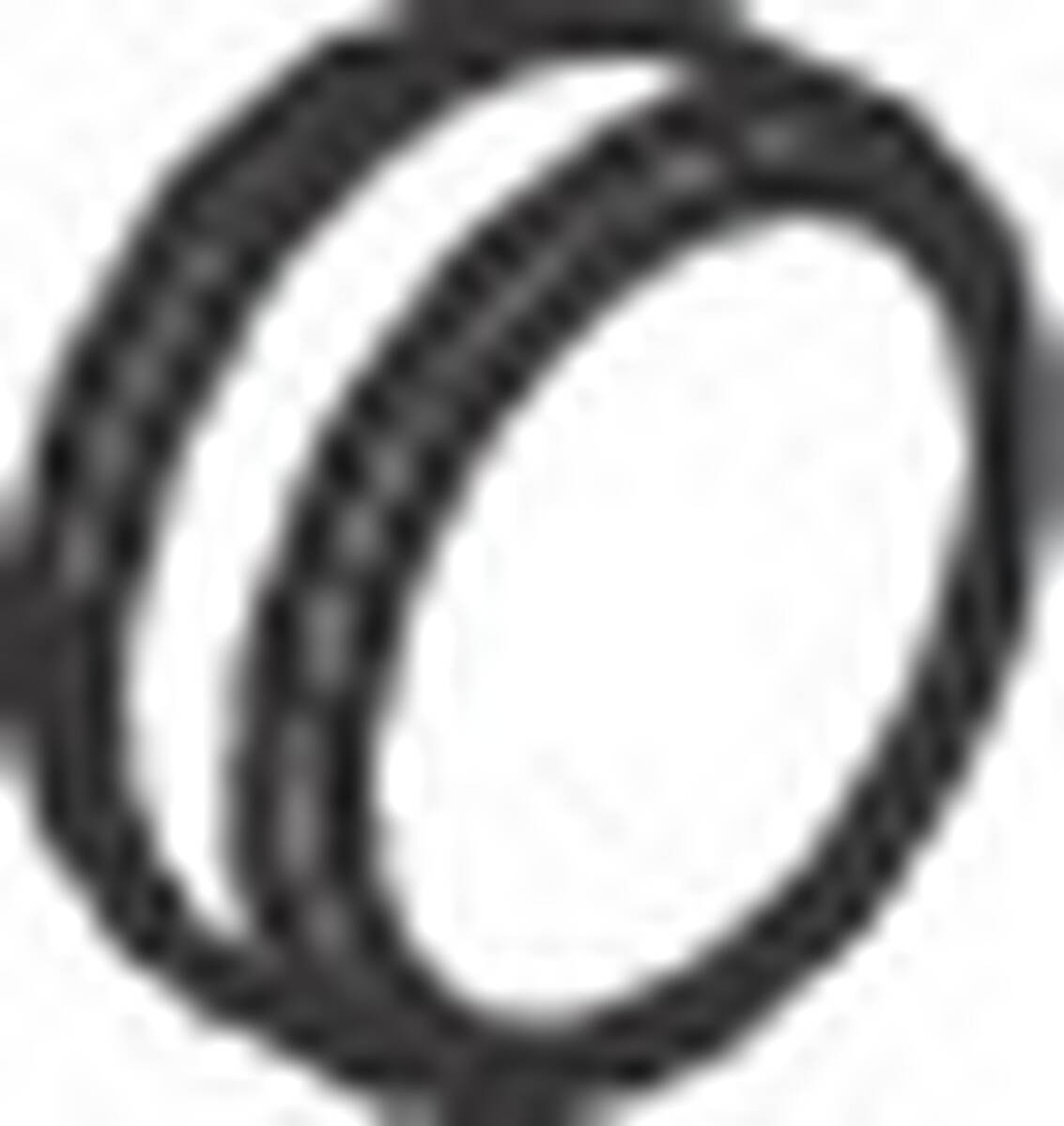Bild von HANSGROHE Griffstopfen #94440610 - Schwarz