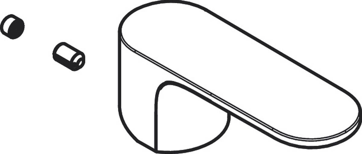 Bild von HANSGROHE Griff #94642000 - Chrom