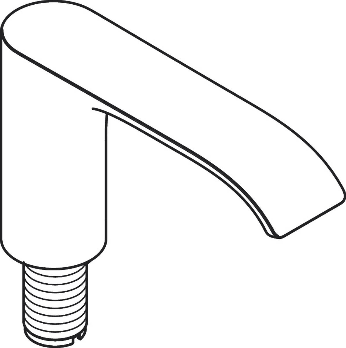Picture of HANSGROHE spout #94308000 - Chrome
