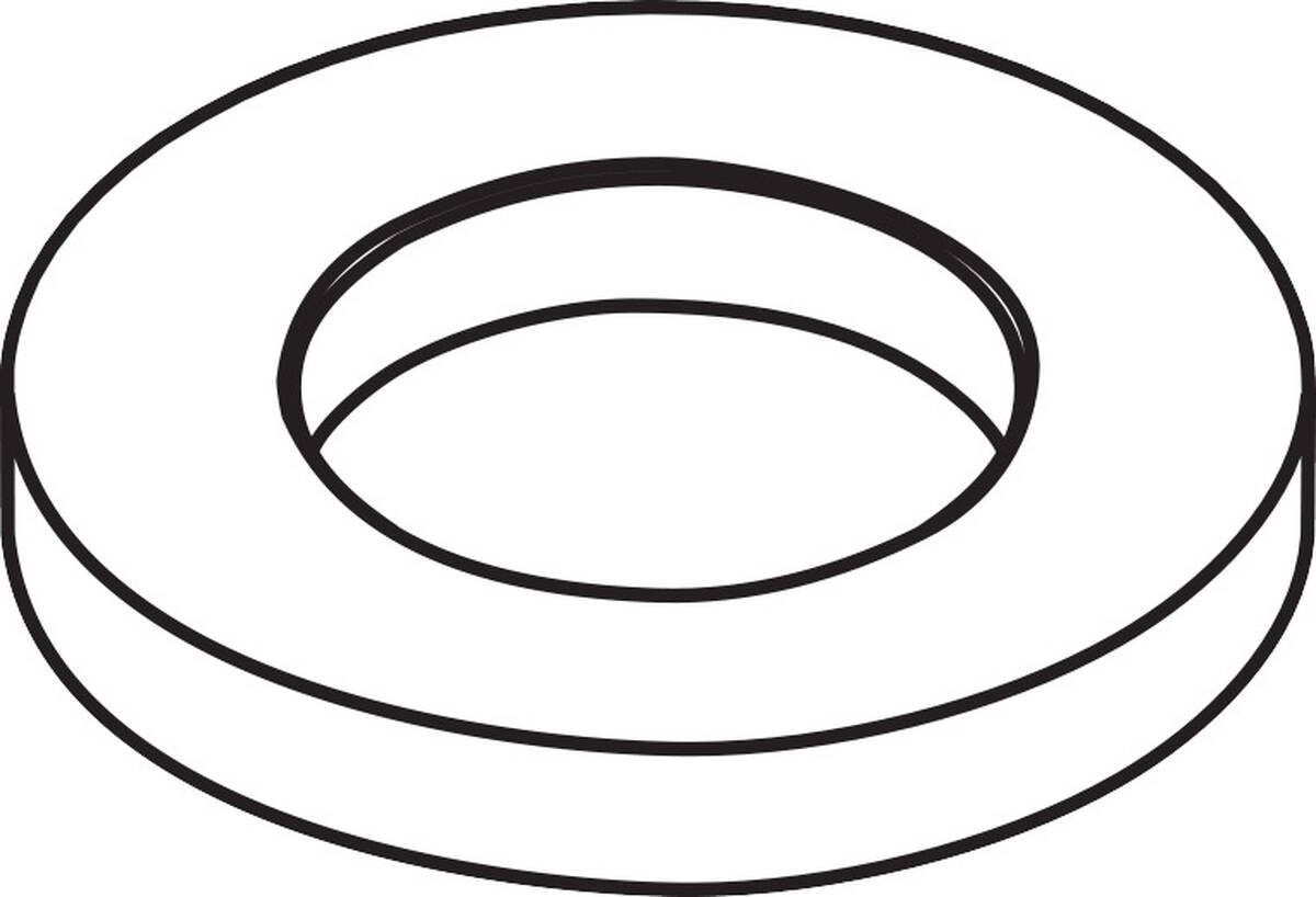 Picture of HANSGROHE HG Escutcheon d:46mm chrome #95268000 - Chrome