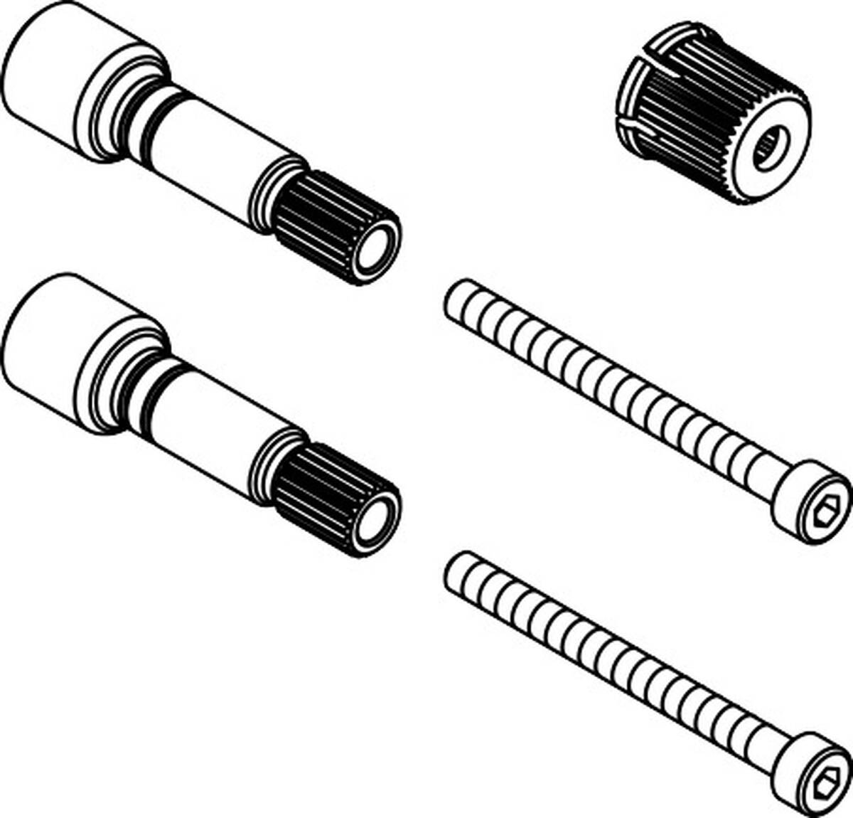 Picture of HANSGROHE HG adapter for handle shut-off and #95252000