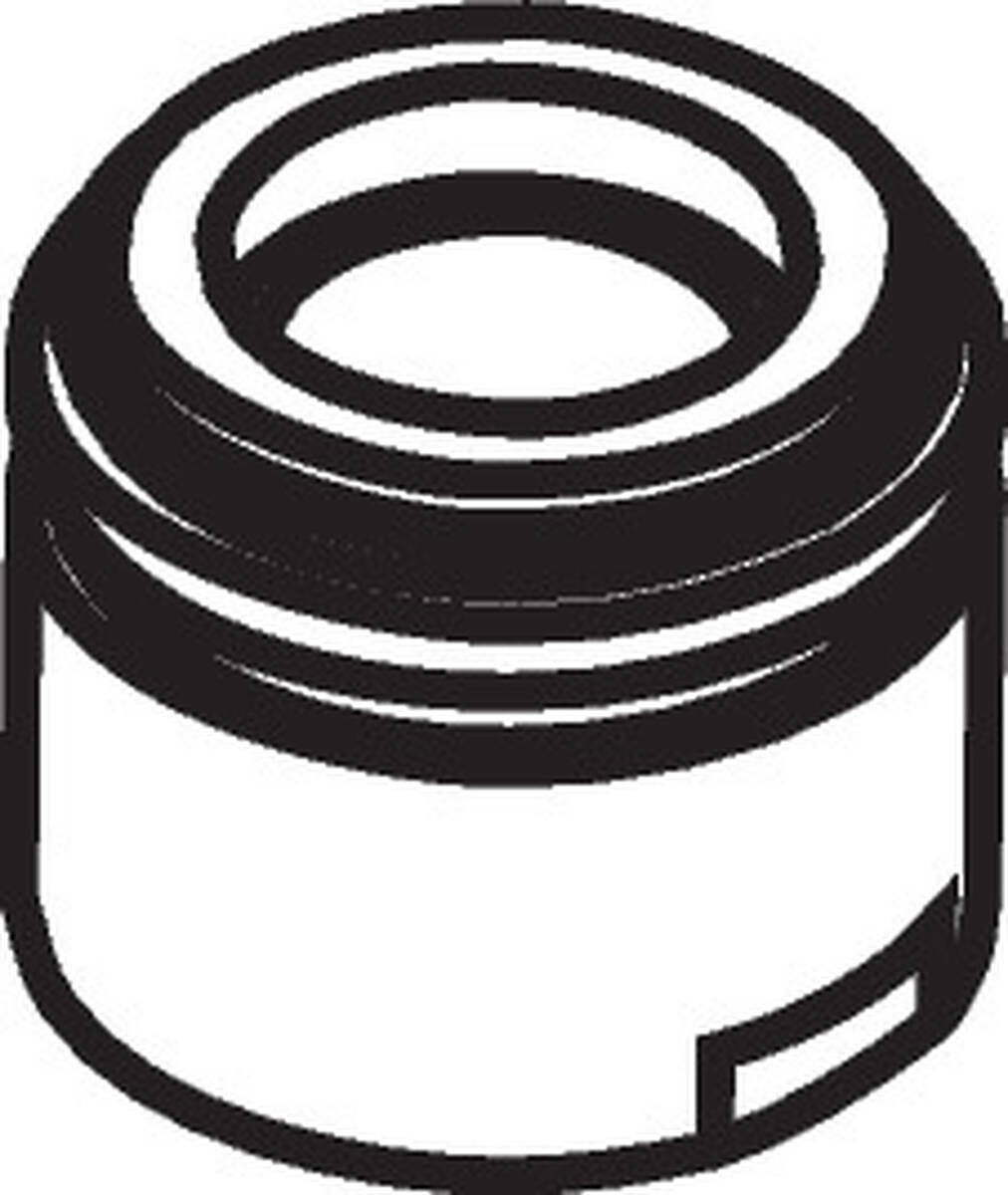Bild von HANSGROHE Luftsprudler M18x1 (5 l/min) #95384000 - Chrom