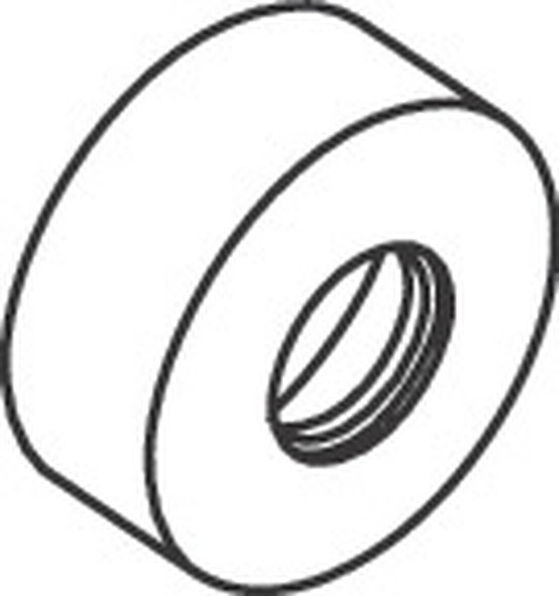 Bild von HANSGROHE Rosette Ø 68 mm #96467990 - Polished Gold Optic