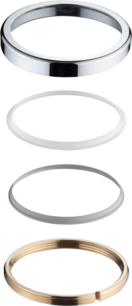 Bild von HANSGROHE Rosette für Brausehalter #96237820 - Brushed Nickel