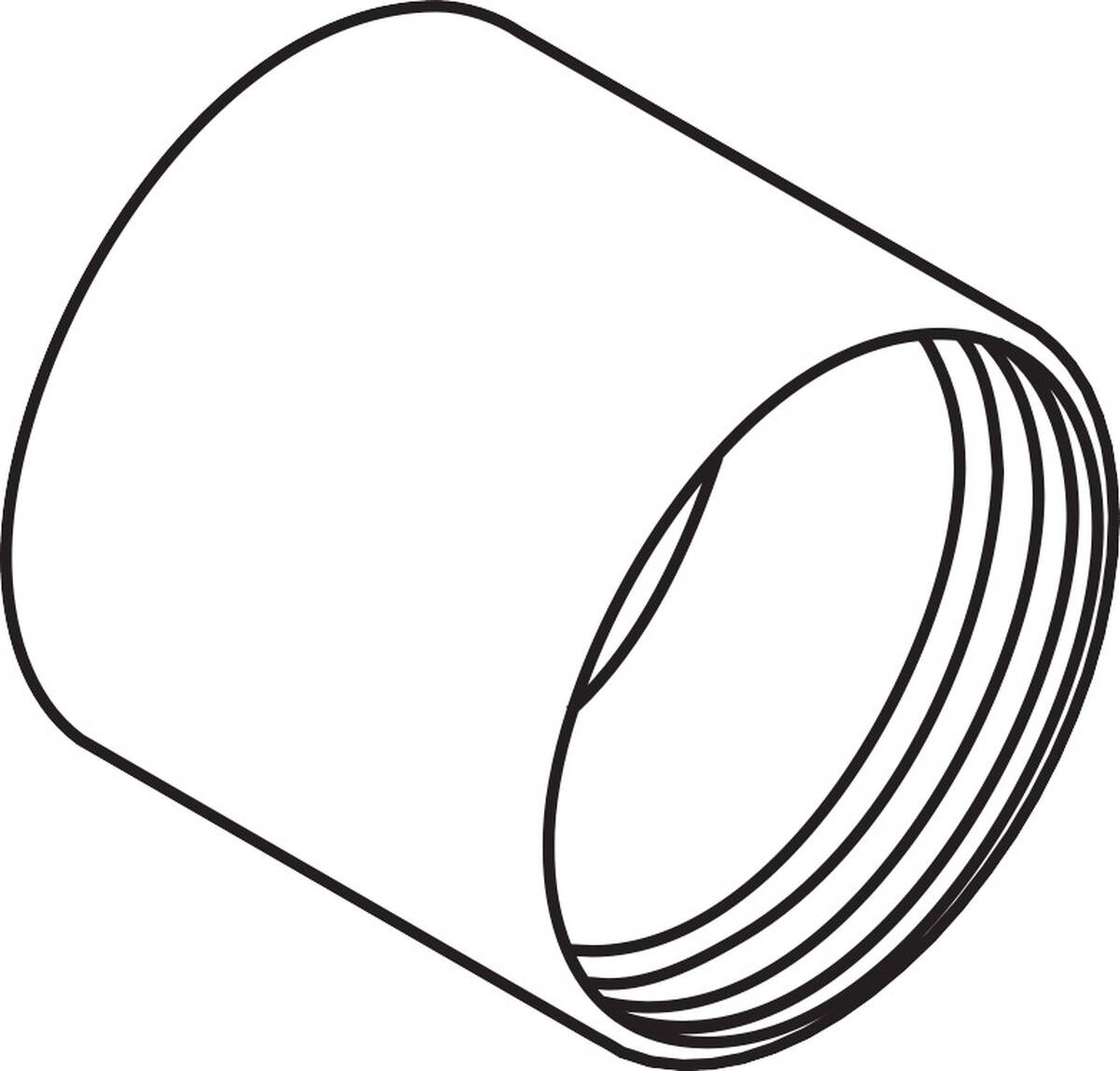 Bild von HANSGROHE Hülse #95980000 - Chrom