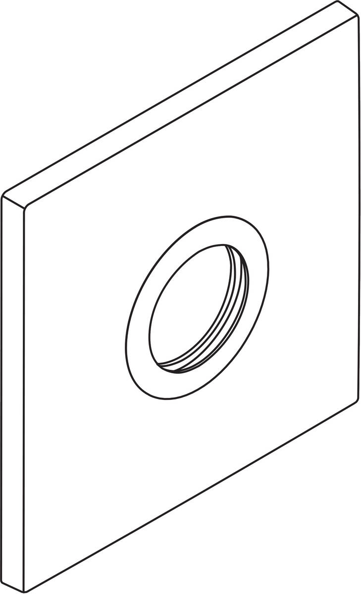 Obrázek HANSGROHE rozeta 170 / 170 mm #96749000