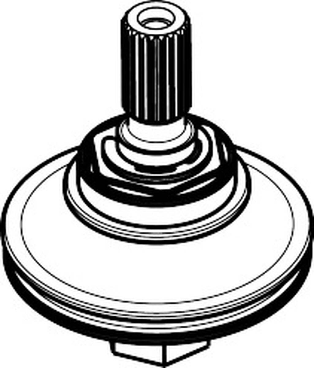 Picture of HANSGROHE Nut for handle escutcheon #98929000 - Chrome