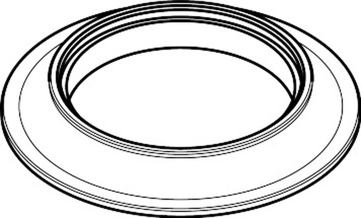 Bild von HANSGROHE Rosette für Auslauf #98501300 - Polished Red Gold