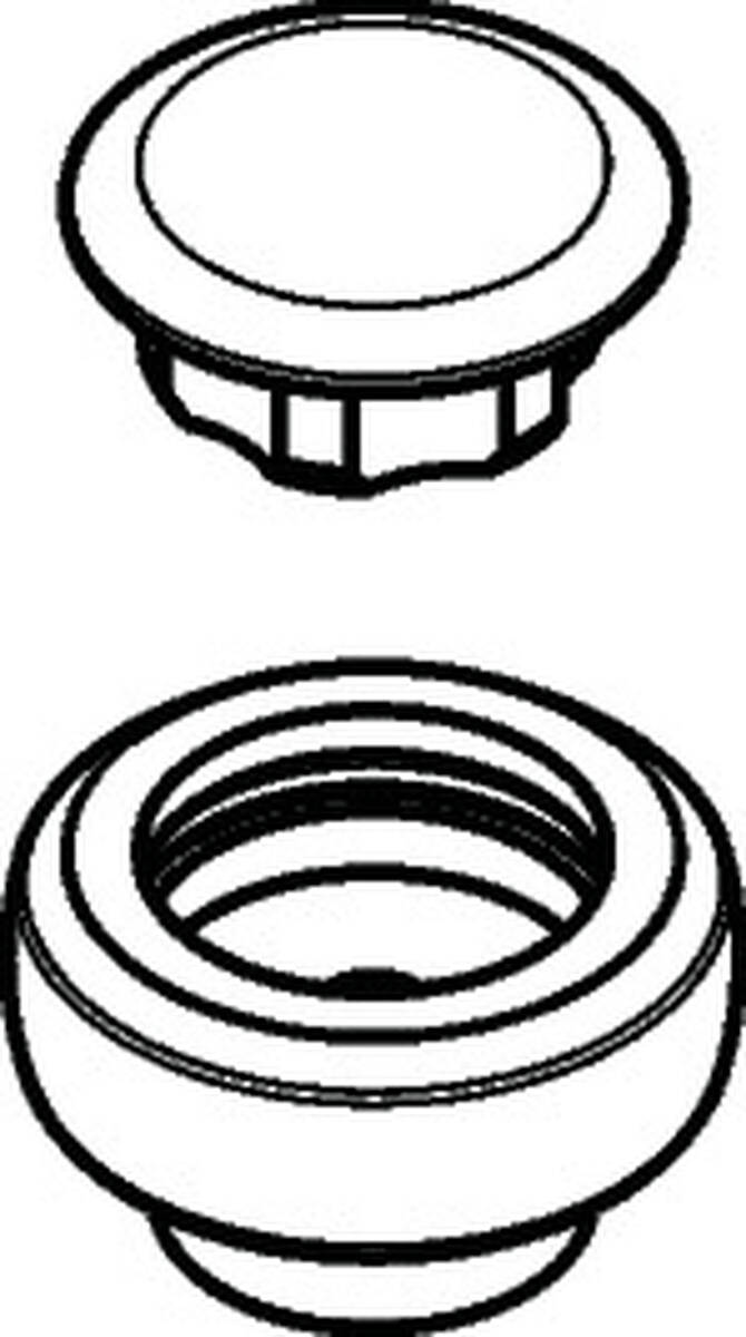 Picture of HANSGROHE Diverter knob #98619000 - Chrome