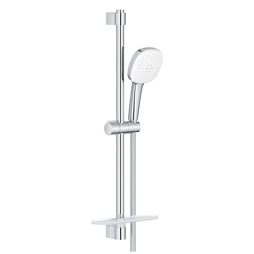 Bild von GROHE Tempesta Cube 110 Brausestangenset 2 Strahlarten (Rain, Jet) #26907003 - chrom