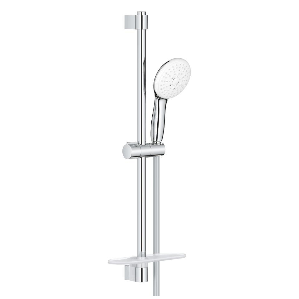 Bild von GROHE Tempesta 110 Brausestangenset 3 Strahlarten (Rain, Jet, Massage) #27927003 - chrom