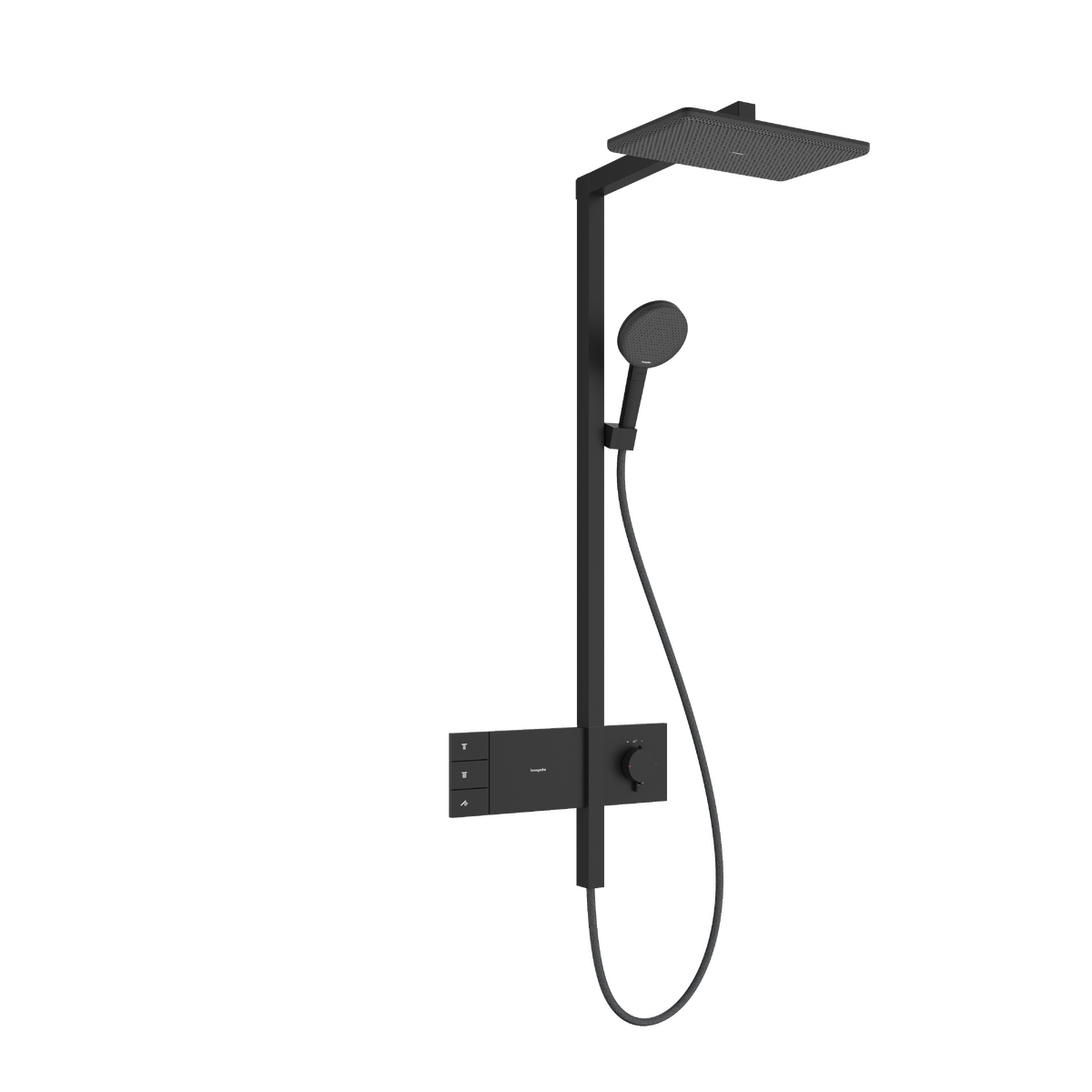 Bild von HANSGROHE Raindance Alive Q Showerpipe 210/340 2jet mit ShowerSelect Comfort #24590670 - Mattschwarz