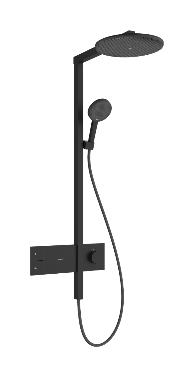 Bild von HANSGROHE Raindance Alive S Showerpipe 300 1jet EcoSmart mit ShowerSelect Comfort #24583670 - Mattschwarz