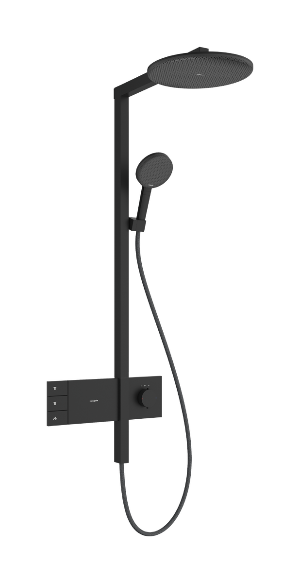 Bild von HANSGROHE Raindance Alive S Showerpipe 300 2jet EcoSmart mit ShowerSelect Comfort #24596670 - Mattschwarz
