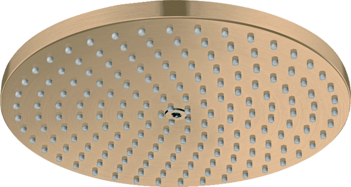 Bild von HANSGROHE Raindance S Kopfbrause 240 1jet PowderRain EcoSmart #27624140 - Brushed Bronze