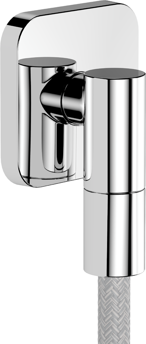 Picture of HANSGROHE AXOR Wall outlet Fine Wall outlet softsquare #36739000 - Chrome