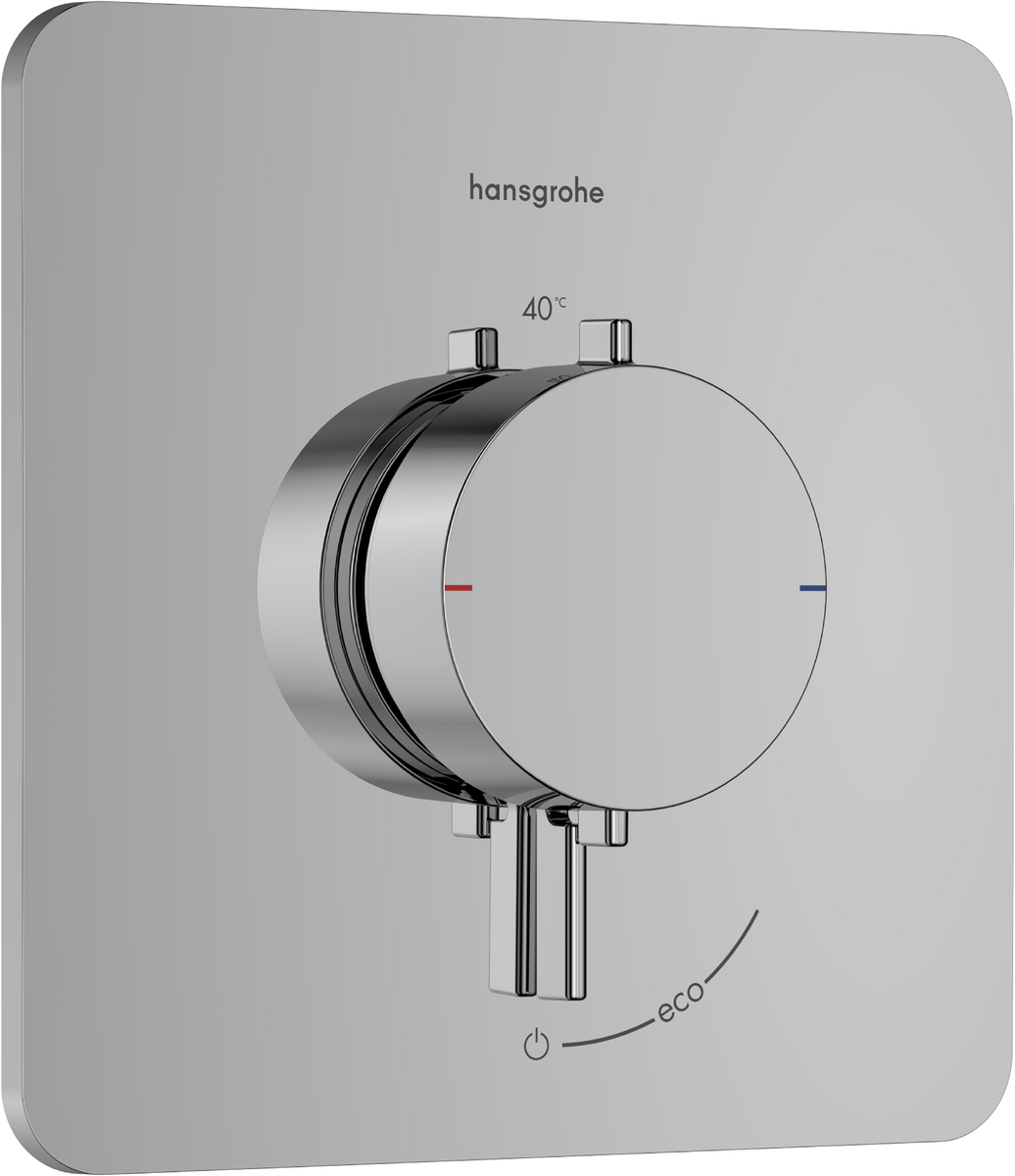 Bild von HANSGROHE Ecostat Comfort Q Thermostat Unterputz für 1 Verbraucher #33712000 - Chrom