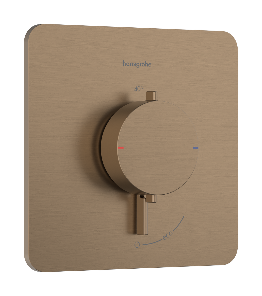 Bild von HANSGROHE Ecostat Comfort Q Thermostat Unterputz für 1 Verbraucher #33712140 - Brushed Bronze