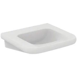 Picture of IDEAL STANDARD Contour 21+ washbasin 600x555mm, without tap hole, without overflow #E3616HY - White (SmartGuard)