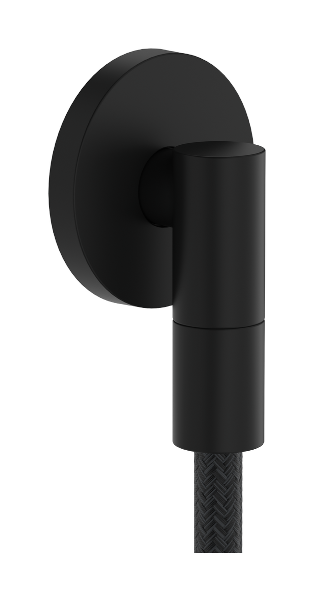 Picture of HANSGROHE AXOR Wall outlet Fine Wall outlet round #36737670 - Matt Black
