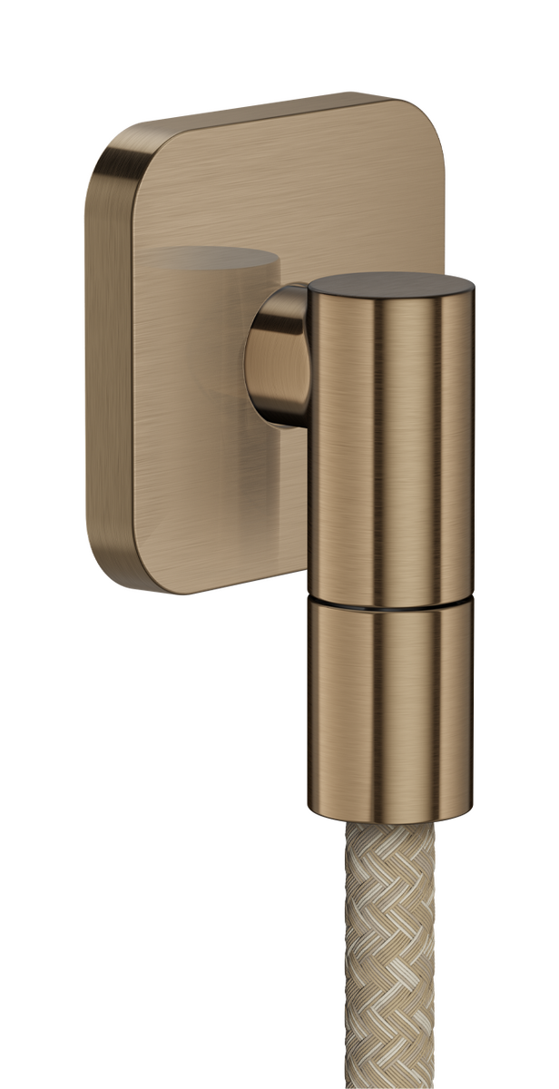 Picture of HANSGROHE AXOR Wall outlet Fine Wall outlet softsquare #36739140 - Brushed Bronze