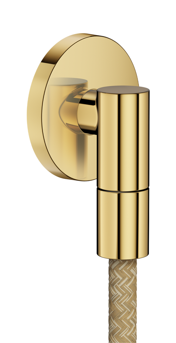 Bild von HANSGROHE AXOR Wall outlet Fine Wandanschluss rund #36737990 - Polished Gold Optic