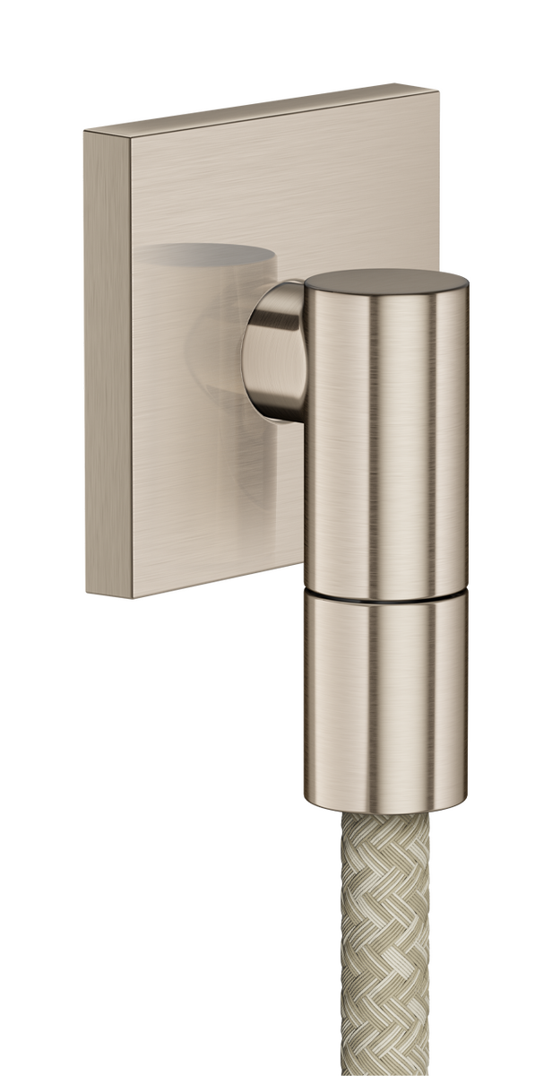 Picture of HANSGROHE AXOR Wall outlet Fine Wall outlet square #36738820 - Brushed Nickel