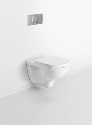 Bild von VILLEROY BOCH O.novo Combi-Pack, wandhängend, Weiß Alpin CeramicPlus #5660H1R1