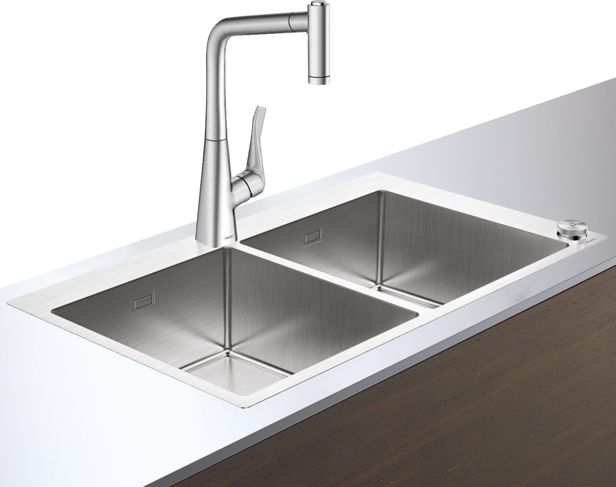 Bild von HANSGROHE C71 C71-F765-05 Spülencombi 370/370 Select #43211800
