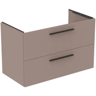 Obrázek IDEAL STANDARD i.life B toaletní skříňka 1000x505 mm, se 2 výsuvy s měkkým zavíráním #T5584NH - Greige